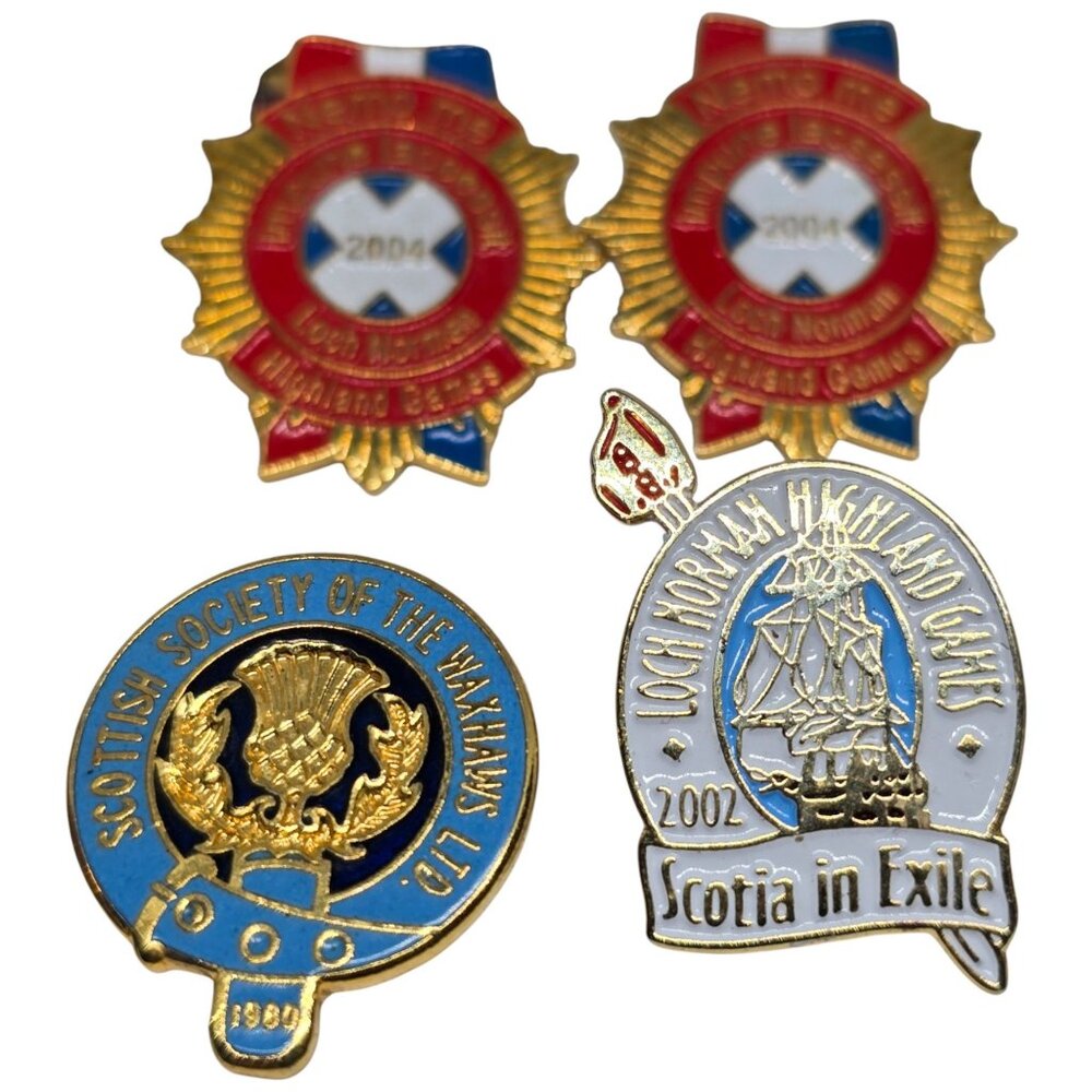 Scottish Highland Games Enamel Pin Lot Loch Norman Waxhaw Kings Mountain 17 - Picture 3 of 16